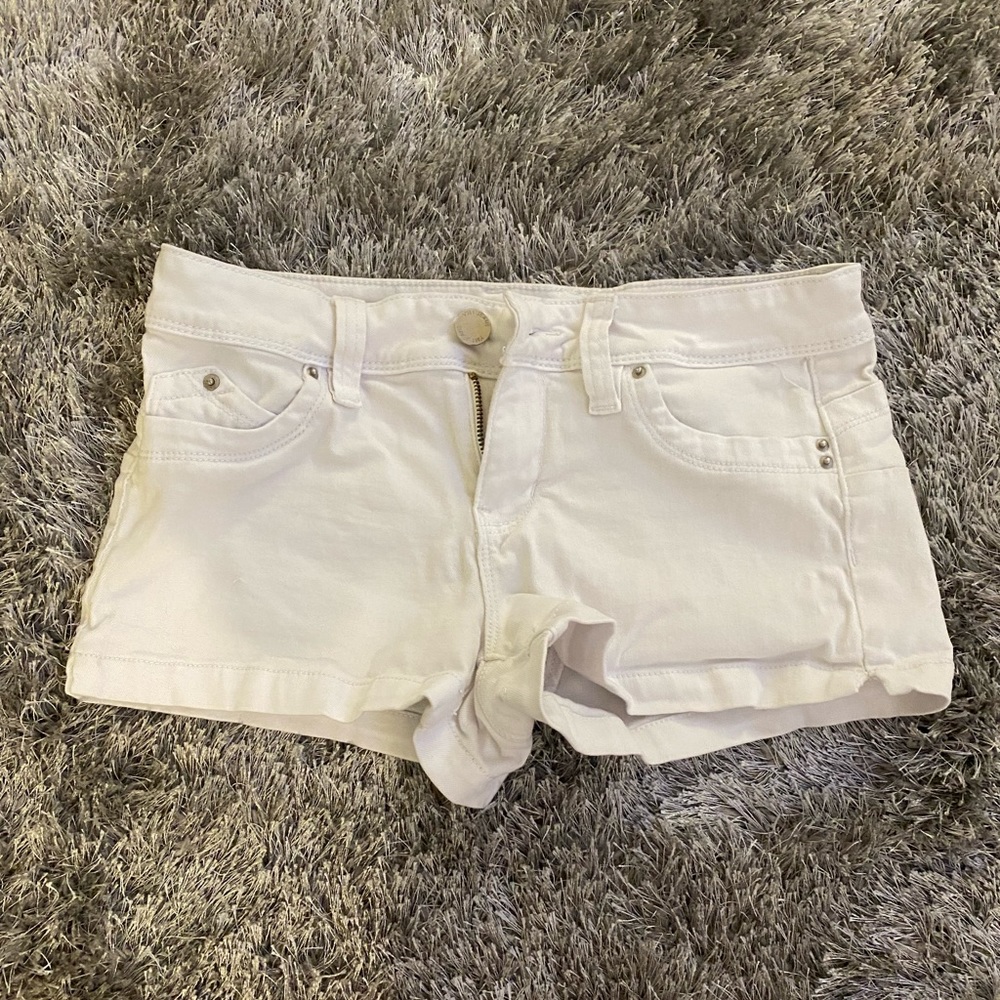 White Shorts